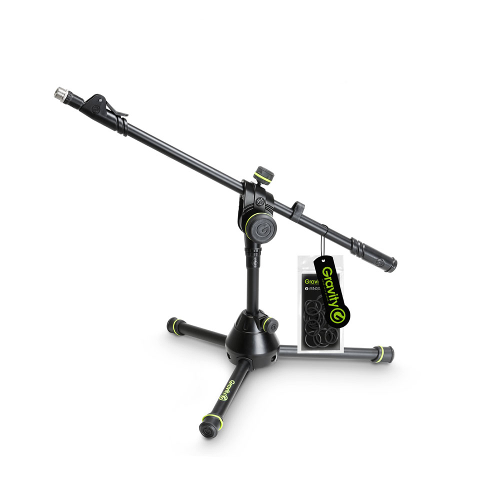 Mikrofonstativ Mikrofonständer kleines Stativ mit 88cm Ausleger Dreibein Klappfuß 