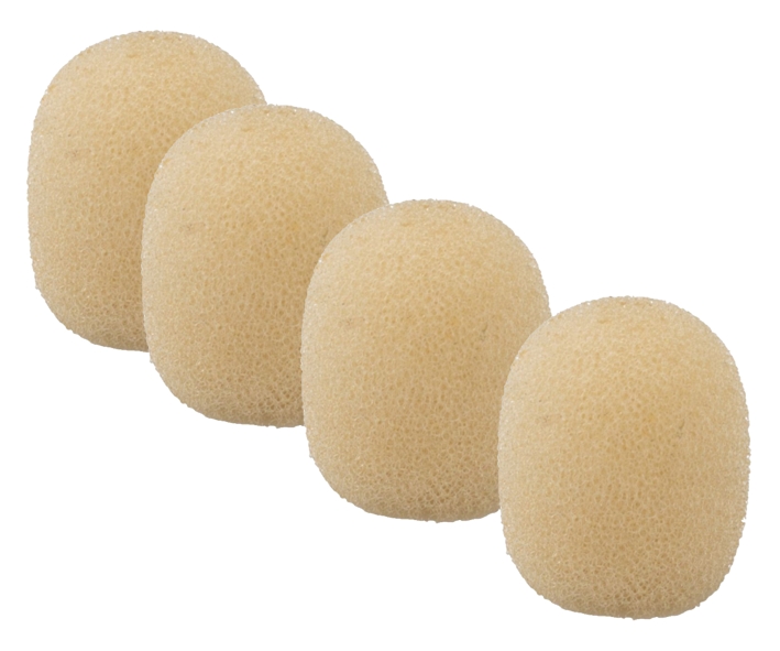88-552-00645 Mikrofon Schutzkappe für Mikro mit DM 4-6mm zB Headsetmikrofon 4er Pack