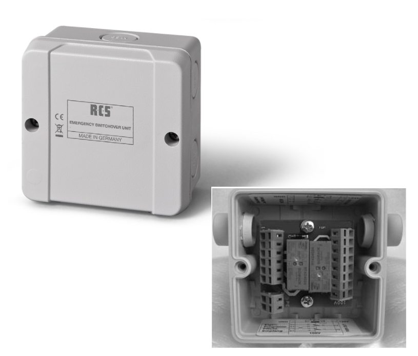 ELA_Pflichtempfangsrelais_43-890-05010_2020 100V ELA Relais Umschalter Vorrang 24VDC Pflichtempfang IP66