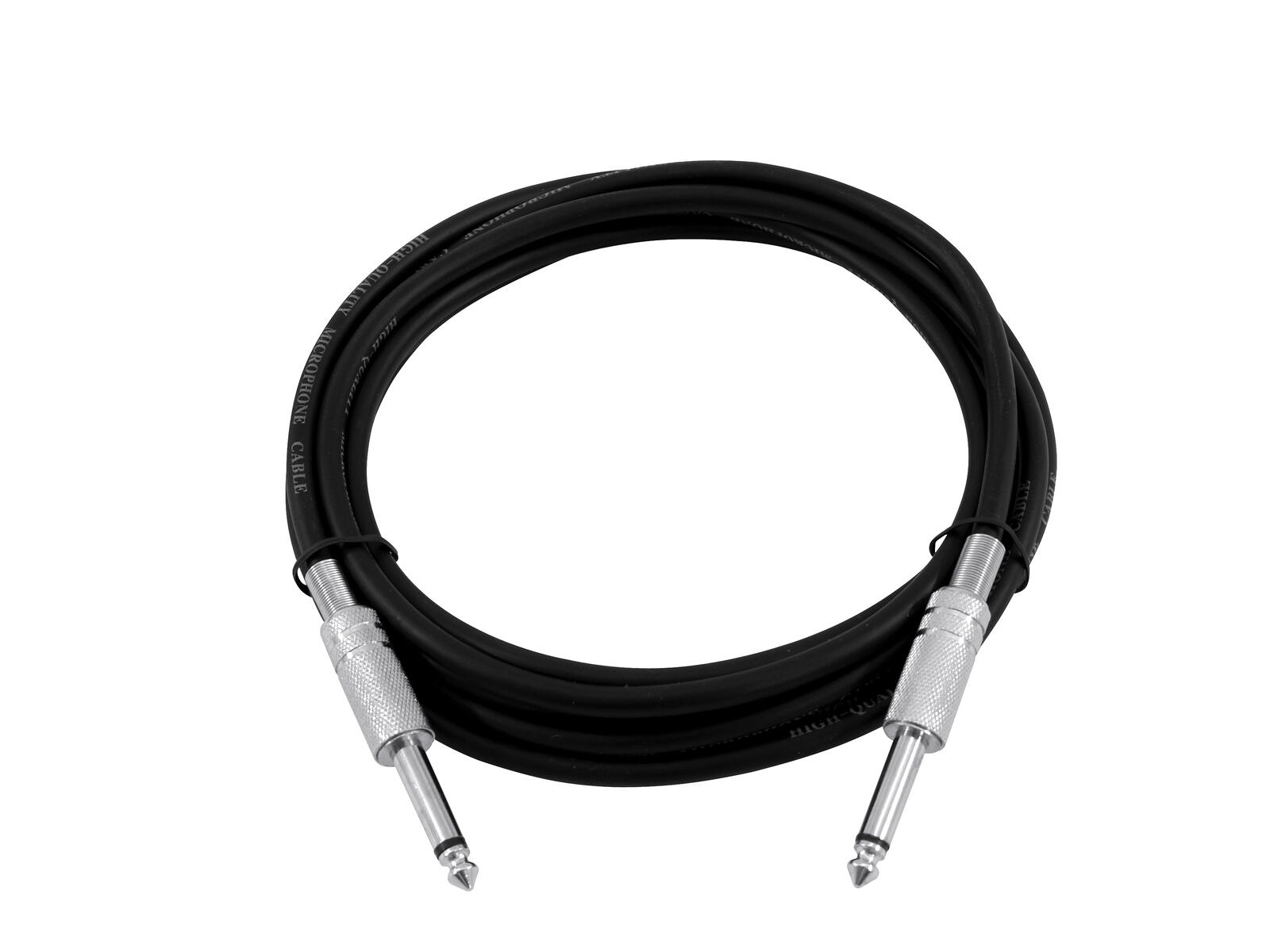 3m Klinkenkabel 6,3mm Klinke Stecker Stecker NF-Kabel