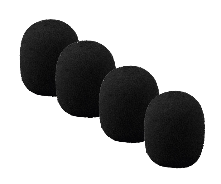 88-552-00640 Mikrofon Schutzkappe für Mikro mit DM 4-6mm zB Headsetmikrofon 4er Pack