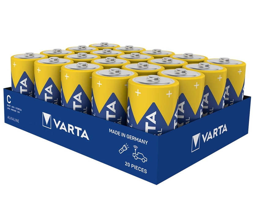 33-460-00365_Varta_Baby_LR14_2023 Baby Batterie 1,5V Alkaline UM2 LR14 C-Zelle -- 20er Pack ---