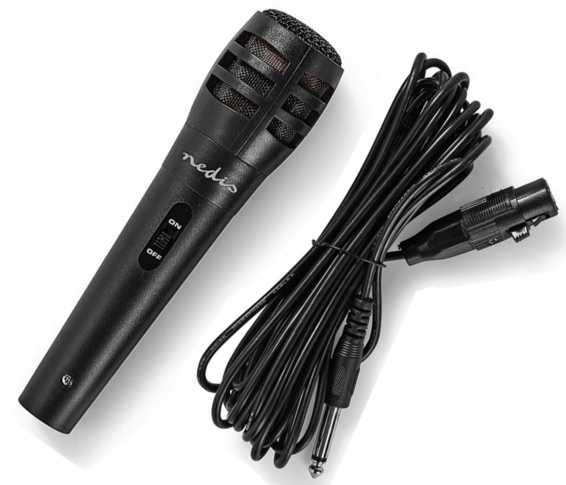 88-799-03720_Mikrofon_ALU Mikrofon Kabelmikrofon dynamisch XLR-Klinke