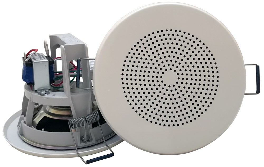 165mm ELA Deckenlautsprecher BK-560T mit 100V 6W ELA Trafo nichtrostende Ausführung bis 90°C Einsatz 165mm ELA Deckenlautsprecher BK-560T mit 100V 6W ELA Trafo nichtrostende Ausführung bis 90°C Einsatz