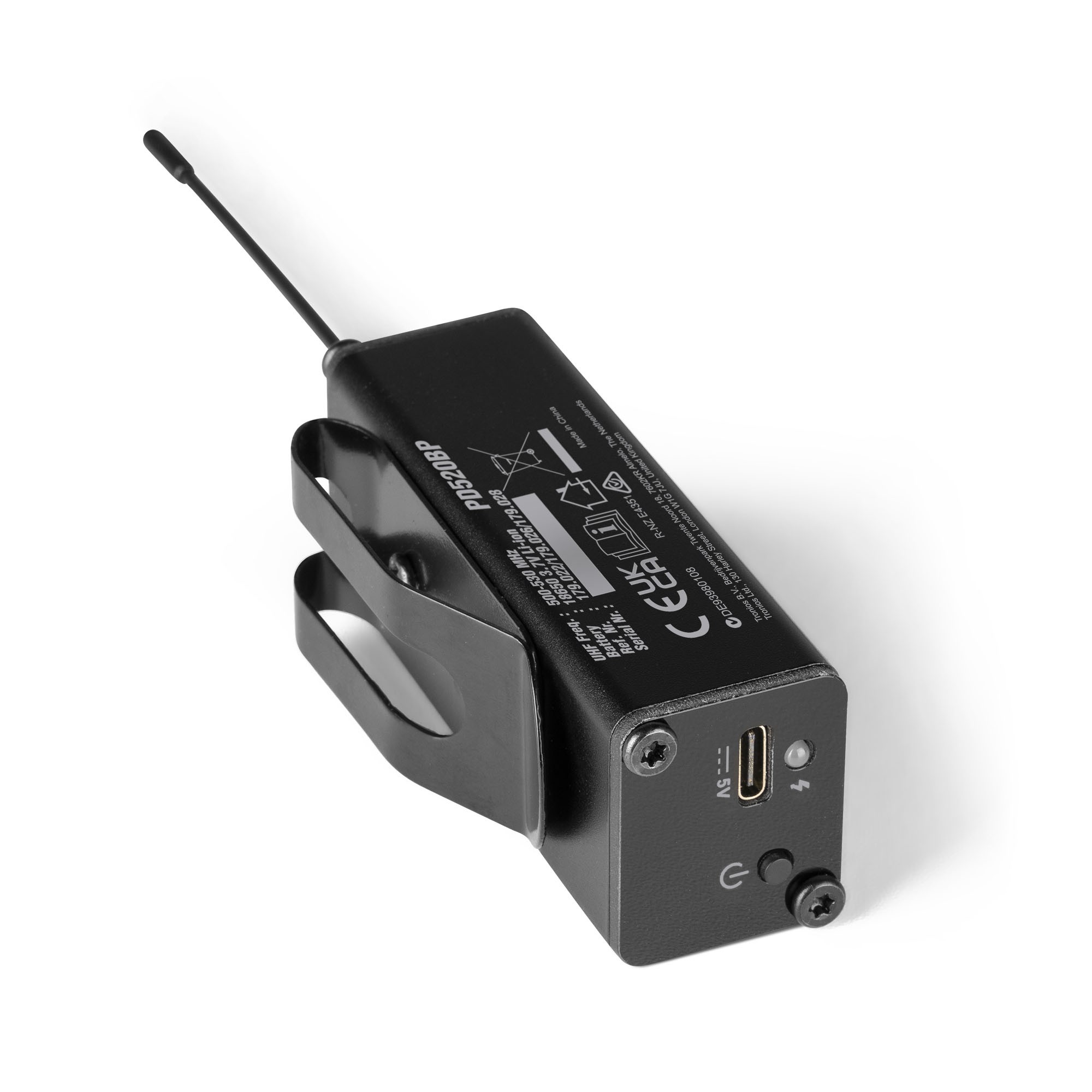 Funkmikrofonset P524B inklusive 4x Headset-Mikrofone - 4x Lavalier - Mikro  - 4x Bodypack