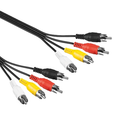 1,5m Cinchkabel Quatro mit 8x Stecker