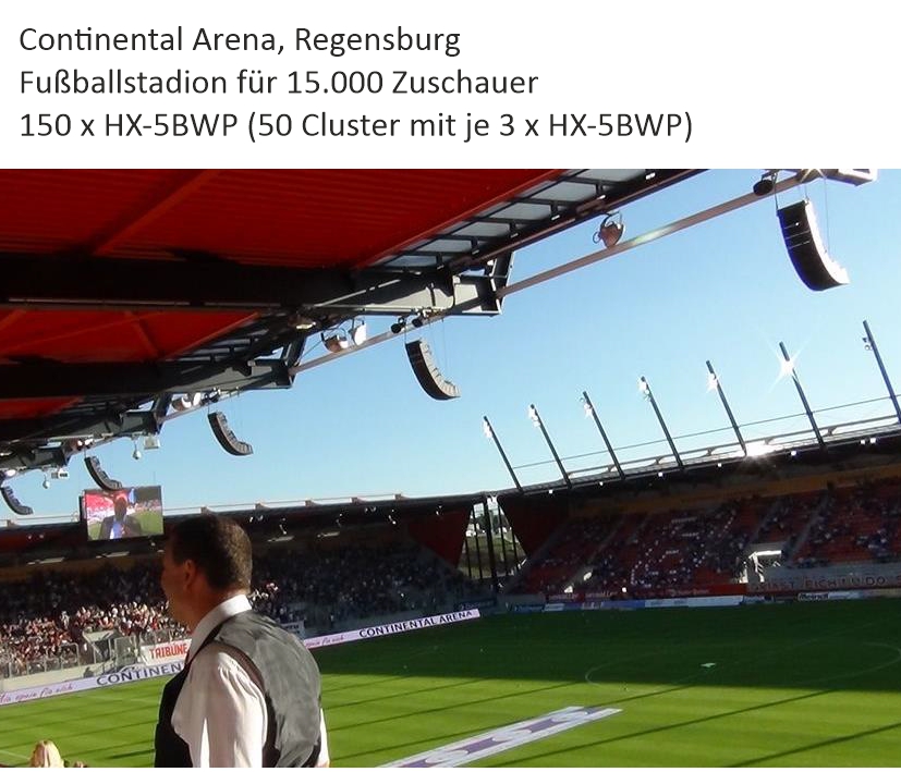 Freiflächen Lautsprecheranlage Set-10 (3-teilig)