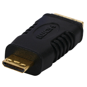 HDMI Adapter 19pol HDMI Buchse auf Mini HDMI Stecker