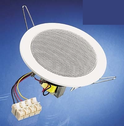 73-758-00220-dl10_100_1SQWP3iJJS3Ijr 135mm ELA Deckenlautsprecher 15W 8ohm IP54 mit 100V 6W ELA Trafo DL10 Weiss