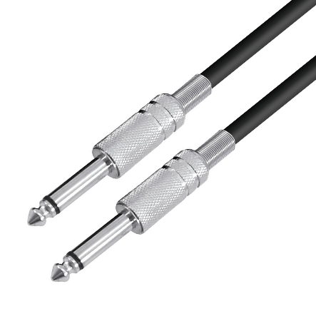 6m Klinkenkabel 6,3mm Klinke Stecker Stecker NF-Kabel