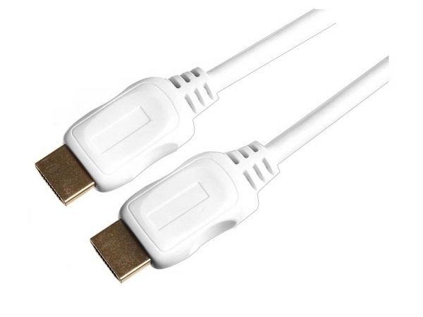weisses_hdmi_kabel_53-682-03930 3m HDMI Kabel Weiss 1.4 mit Ethernet