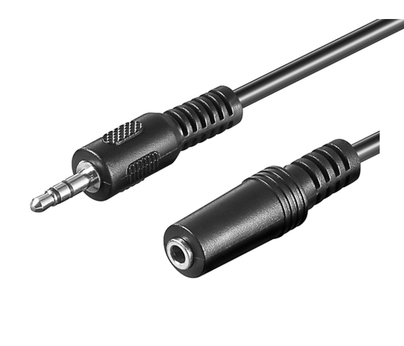 3m Klinkenkabel Verlängerung 3,5mm Stereo Stecker auf Buchse